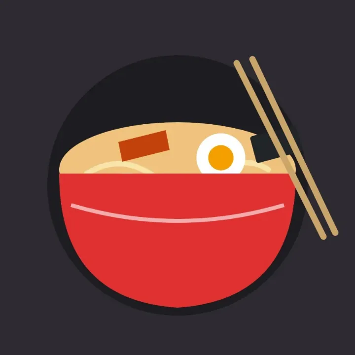 A bowl of ramen with an egg and chopsticks, a recipe picture saved as a WebP, as a JPG
