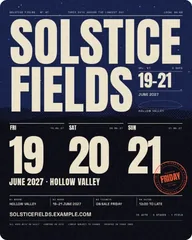 Solstice Fields: a video, 4:5 template